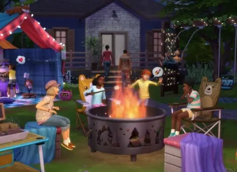 The Sims 4: Little Campers Kit (DLC) (PC) EA App Key - GLOBAL