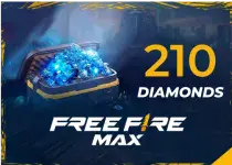 Garena Free Fire Max - 210 Diamonds Direct Top-Up - GLOBAL