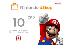 Nintendo eShop Card 10 CAD Key - CANADA