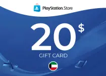 PlayStation Network Card 20 USD (KWD) PSN Key - KUWAIT
