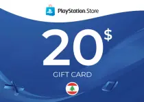 PlayStation Network Card 20 USD (LBN) PSN Key - LEBANON