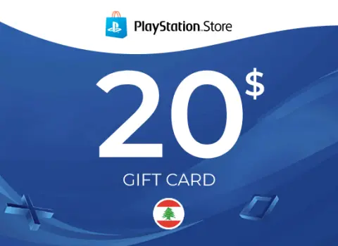 PlayStation Network Card 20 USD (LBN) PSN Key - LEBANON