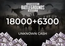 PUBG Mobile 18000 + 6300 UC (Unknown Cash) Direct Top-Up - GLOBAL