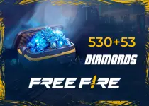 Garena Free Fire - 530 + 53 Diamonds Key - GLOBAL