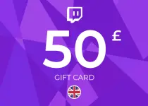 Twitch Gift Card 50 GBP Key - UNITED KINGDOM