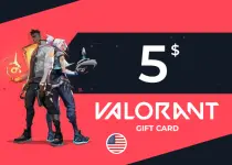 VALORANT Gift Card 5 USD Key - UNITED STATES