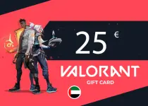 VALORANT Gift Card 25 EUR Key - MIDDLE EAST AND NORTH AFRICA