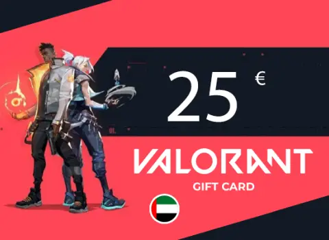 VALORANT Gift Card 25 EUR Key - MIDDLE EAST AND NORTH AFRICA