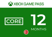Xbox Game Pass Core 12 Months Key - TURKEY