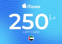 Apple iTunes Gift Card 250 AED Key - UNITED ARAB EMIRATES