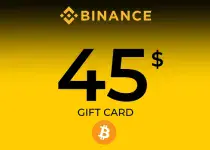 Binance Gift Card (BTC) 45 USD Key - GLOBAL