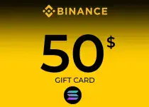 Binance Gift Card (SOL) 50 USD Key - GLOBAL