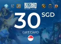 Blizzard Gift Card 30 SGD Battle.net Key - SINGAPORE