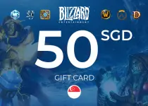 Blizzard Gift Card 50 SGD Battle.net Key - SINGAPORE