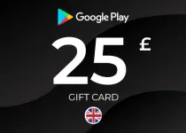 Google Play Gift Card 25 GBP Key - UNITED KINGDOM