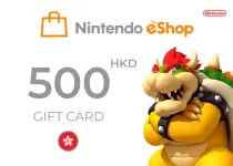 Nintendo eShop Card 500 HKD Key - HONG KONG