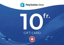 PlayStation Network Card 10 CHF (CH) PSN Key - SWITZERLAND