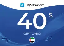 PlayStation Network Card 40 USD (UAE) PSN Key - UNITED ARAB EMIRATES