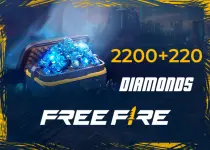 Garena Free Fire - 2200 + 220 Diamonds Key - GLOBAL