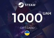 Steam Wallet Gift Card 1000 UAH Key - UKRAINE