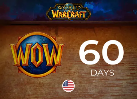 World of Warcraft 60 Days Time Card Battle.net Key - NORTH AMERICA