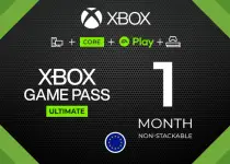 Xbox Game Pass Ultimate - 1 Month Non-Stackable Key - EU
