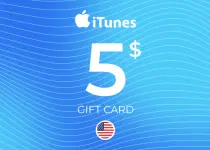 Apple iTunes Gift Card 5 USD Key - UNITED STATES