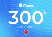 Apple iTunes Gift Card 300 TRY Key - TURKEY
