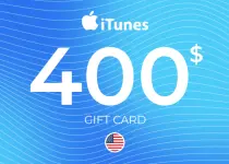 Apple iTunes Gift Card 400 USD Key - UNITED STATES