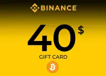 Binance Gift Card (BTC) 40 USD Key - GLOBAL
