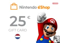 Nintendo eShop Card 25 EUR Key - NETHERLANDS
