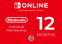 Nintendo Switch Online Individual Membership 12 Months Key - NORWAY