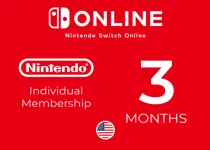 Nintendo Switch Online Individual Membership 3 Months Key - UNITED STATES