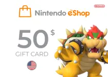 Nintendo eShop Card 50 USD Key - UNITED STATES