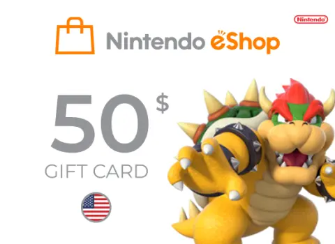 Nintendo eShop Card 50 USD Key - UNITED STATES