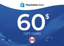 PlayStation Network Card 60 CAD (CA) PSN Key - CANADA