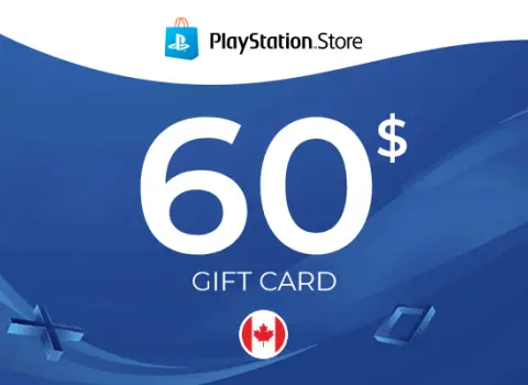 PlayStation Network Card 60 CAD (CA) PSN Key - CANADA