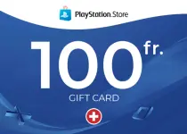 PlayStation Network Card 100 CHF (CH) PSN Key - SWITZERLAND