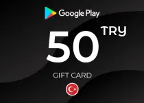 Google Play Gift Card 50 TRY Key - TURKEY