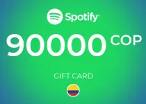 Spotify Gift Card 90000 COP Key - COLOMBIA