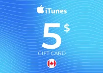 Apple iTunes Gift Card 5 CAD Key - CANADA