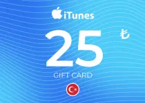 Apple iTunes Gift Card 25 TRY Key - TURKEY