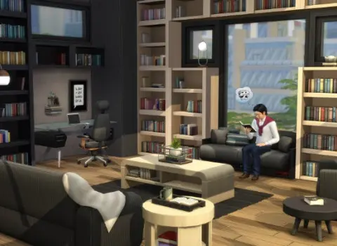 The Sims 4: Book Nook Kit (DLC) (PC) EA App Key - GLOBAL