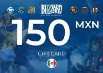 Blizzard Gift Card 150 MXN Battle.net Key - MEXICO