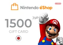 Nintendo eShop Card 1500 JPY Key - JAPAN