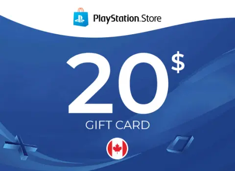 PlayStation Network Card 20 CAD (CA) PSN Key - CANADA