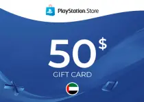 PlayStation Network Card 50 USD (UAE) PSN Key - UNITED ARAB EMIRATES