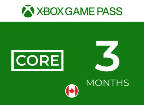 Xbox Game Pass Core 3 Months Xbox Live Key - CANADA