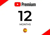 YouTube Premium 12 Months Subscription - SPAIN