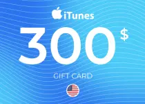 iTunes Gift Card 300 USD Key - UNITED STATES